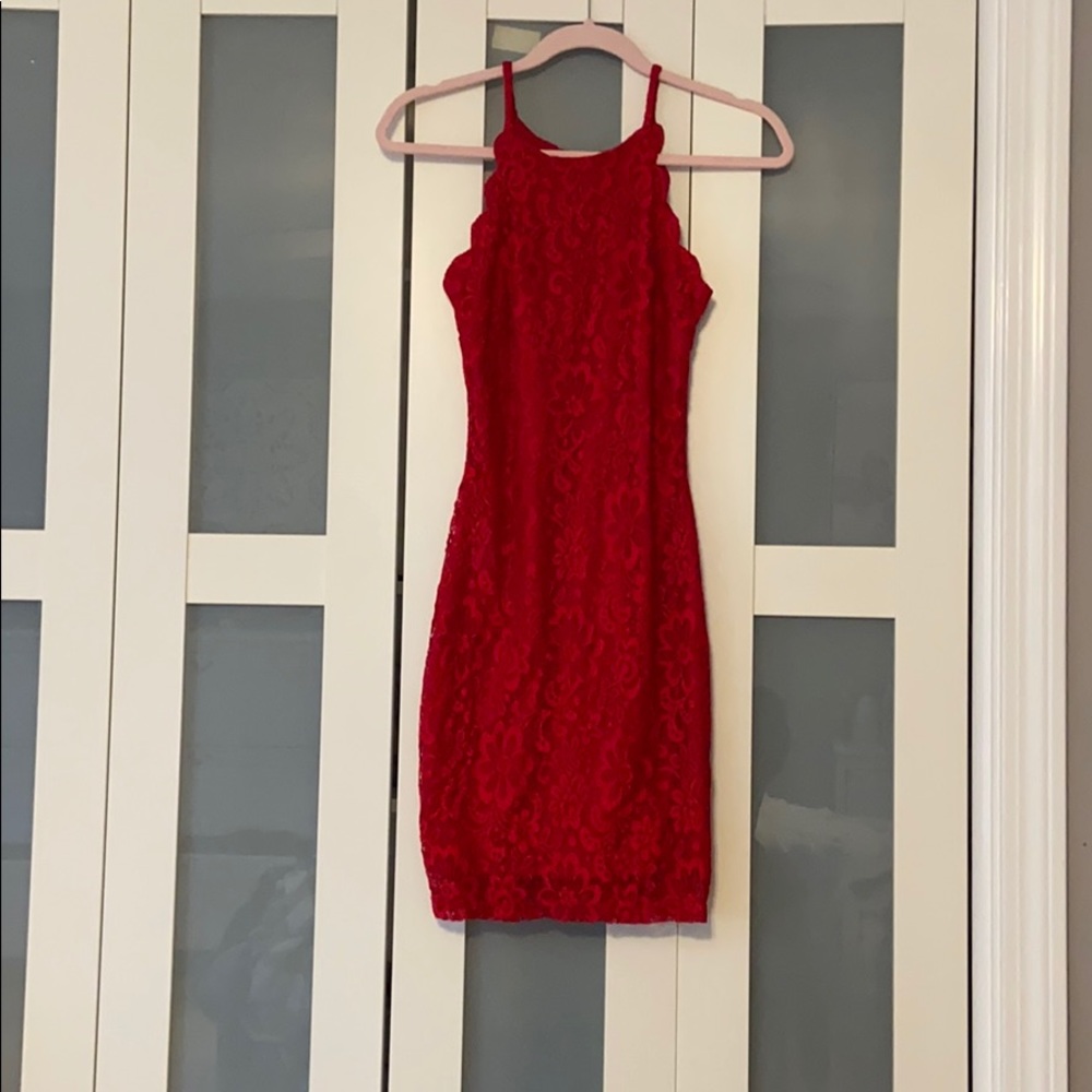 Red Semi Dress
